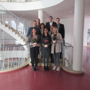 Ehrung der Berufspraktikanten