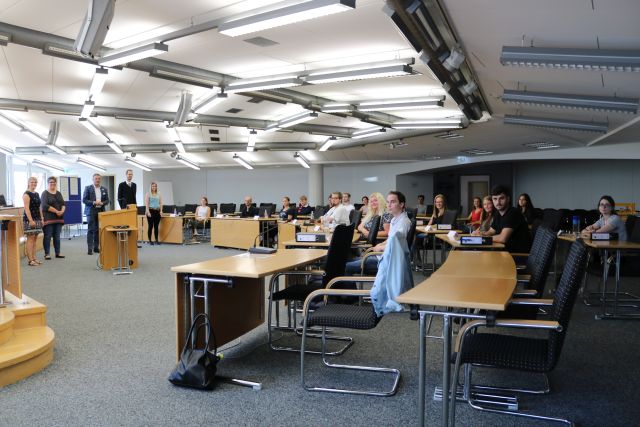 Wir begrüßen unsere neuen Auszubildenden